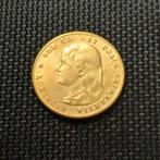 1897 Gouden 10 Gulden Wilhelmina verguld tientje naslag, Postzegels en Munten, Munten | Nederland, Koningin Wilhelmina, Losse munt