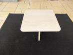 Travertin salontafel  / bijzettafel 60 x 60, Antiek en Kunst, Ophalen of Verzenden