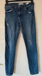 Gave spijkerbroek met gaten, Ophalen of Verzenden, Zo goed als nieuw, Blauw, Overige jeansmaten