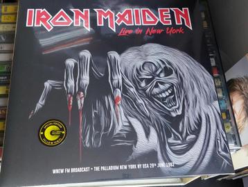 IRON MAIDEN - LIVE IN NEW YORK 1982 (LP) beschikbaar voor biedingen
