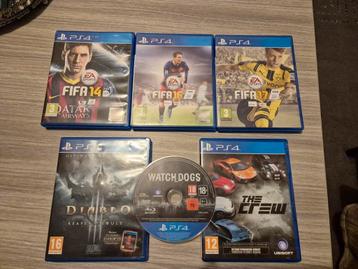 Playstation 4 spellen  beschikbaar voor biedingen