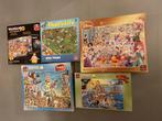 5 puzzels, Ophalen of Verzenden, 500 t/m 1500 stukjes, Zo goed als nieuw