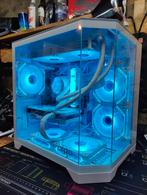 Nieuw full white game pc, Ryzen 5600, 32gb, RTX 4060, m2, 32 GB, Zo goed als nieuw, Gaming, SSD