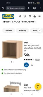2 eket open kasten, Ophalen, Zo goed als nieuw