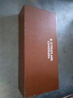 Oude houten kleding koffer, Ophalen of Verzenden