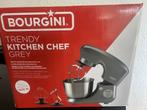 Bourgini Trendy kitchen chef 1400 W ( Nieuwe in dos ), Witgoed en Apparatuur, Keukenmixers, 4 liter of meer, Ophalen of Verzenden