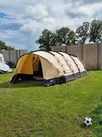 6 persoons tent met kasten, tenttapijt en bagagewagen, Ophalen, Zo goed als nieuw, Tot en met 6