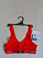 Rode Bralette Calvin Klein - Nieuw met kaartjes!, Kleding | Dames, Ondergoed en Lingerie, Calvin Klein, Ophalen of Verzenden, Rood