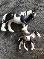 Schleich paarden Tinker merrie en veulen, Ophalen of Verzenden