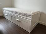 Ikea Brimnes bed, Huis en Inrichting, Slaapkamer | Bedden, Ophalen, Gebruikt, Wit, Tweepersoons