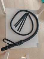 Bullwhip echt runderleer - 150cm lang, Kleding | Dames, Ophalen of Verzenden, Zo goed als nieuw