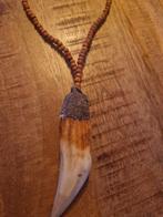 Etnische ketting met tand, Ophalen of Verzenden