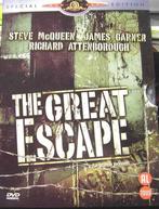 The Great Escape met Steve McQueen, James Garner, Richard At, Ophalen of Verzenden, Zo goed als nieuw, Actie en Avontuur, Boxset
