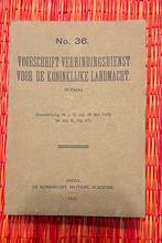 Voorschrift Verbindingsdienst KL 1933 - Compleet!, Ophalen of Verzenden, Landmacht, Nederland, Boek of Tijdschrift