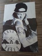 Poster van AXL ROSE van Guns N' Roses !!, Ophalen of Verzenden, Zo goed als nieuw, Poster, Artwork of Schilderij