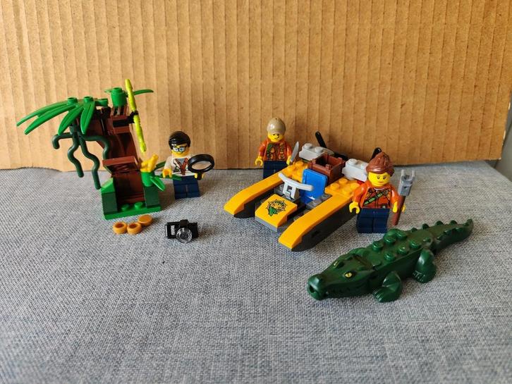 Lego 60157 Jungle Starter Set, Kinderen en Baby's, Speelgoed | Duplo en Lego, Gebruikt, Lego, Complete set, Ophalen of Verzenden