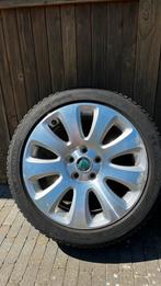 Winterbanden en velgen 17 inch voor Skoda Yeti, Ophalen, Gebruikt, Banden en Velgen, 17 inch