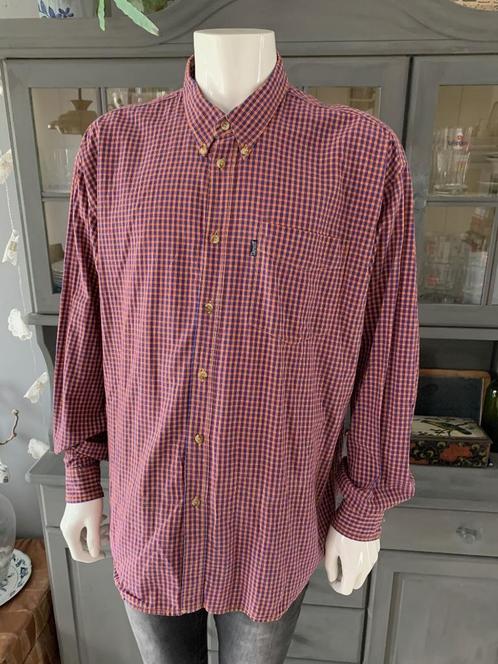 Gave retro blouse overhemd van Jack & Jones maat XXL, Kleding | Heren, Overhemden, Zo goed als nieuw, Overige halswijdtes, Blauw