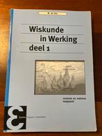 Wiskunde in Werking deel 1 - M. de Gee, Ophalen of Verzenden, Beta, Gelezen, HBO