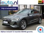 Audi e-tron Sportback 55 quattro S-Line 95 kWh Pano/Matrix L, 12 maanden, Zwart, Origineel Nederlands, Vierwielaandrijving