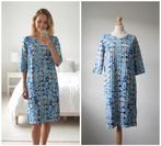 Lizzy & Coco - NIEUW / reversible jurk / blauw zwart maat M, Maat 38/40 (M), Nieuw, Lizzy & Coco, Boven de knie
