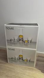 Novel 7 delis glasservice set - 12 persoons, Ophalen of Verzenden, Nieuw, Waterglas