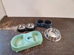 Diverse voerbakken voor katten of kleine hond, Ophalen of Verzenden, Gebruikt