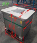 Palletbox RVS, Doos, 60 cm of meer, Ophalen of Verzenden, Zo goed als nieuw