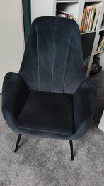 Te koop grijs blauwe fauteuil loods 5, Ophalen, 75 tot 100 cm, Zo goed als nieuw, 75 tot 100 cm