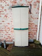 Hoge kunststof Keter opberg/ buitenkast 180 H x 65 B x45 D, Tuin en Terras, Ophalen, Gebruikt, Kunststof, Overige typen