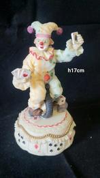 Muziekdoos Clown met Speelkaarten, Ophalen of Verzenden