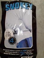 Witte hoofdsteunhoesjes Massagetafel  Snokey 4 stuks., Ophalen of Verzenden