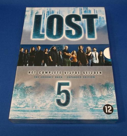Lost - Seizoen 5 (DVD-box), Cd's en Dvd's, Dvd's | Tv en Series, Gebruikt, Boxset, Vanaf 12 jaar, Verzenden