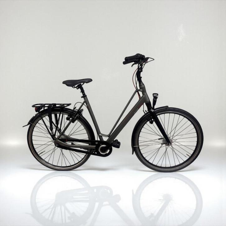 BRYTE DN8 TITANGRIJS-MAT 57, Fietsen en Brommers, Fietsen | Dames | Damesfietsen, Gebruikt, Batavus, 56 cm of meer