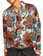 Topman blouse overhemd lang + bloemen bloem L mannen heren, Ophalen of Verzenden, Halswijdte 41/42 (L), A, A