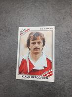 Panini sticker WK 86 Mexico. Klaus Berggreen Denemarken., Sticker, Gebruikt, Verzenden