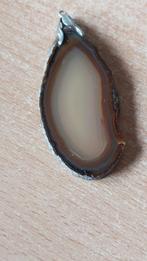 Een prachtige grote hanger  7 x 3 cm, Overige materialen, Overige voorstellingen, Bruin, Nieuw