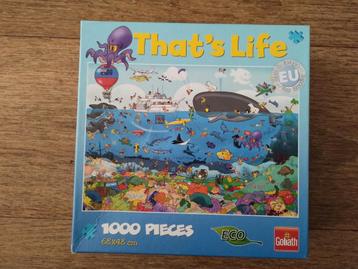 That's life puzzel 1000 stukjes Oceaan beschikbaar voor biedingen