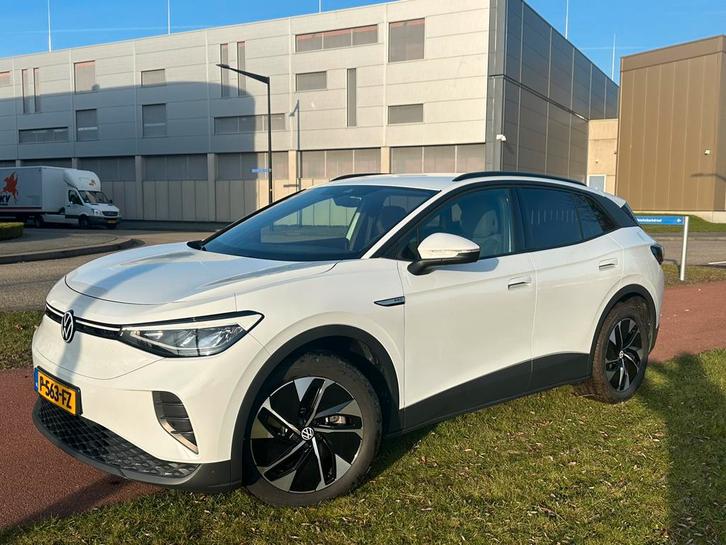 Volkswagen ID.4 77kWh 204pk 2022 Wit, Auto's, Volkswagen, Particulier, ID.4, Adaptieve lichten, Adaptive Cruise Control, Airbags