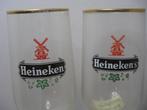 Heineken"S ... Heineken voetglazen met molen., Ophalen of Verzenden, Zo goed als nieuw, Glas of Glazen, Heineken