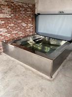 Unieke RVS 316 3mm Jacuzzi/Spa op Maat – Hoogwaardig Gebouwd, Tuin en Terras, Ophalen, Filter, Zo goed als nieuw, Inbouw