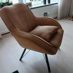 Leren fauteuil cognac, Huis en Inrichting, Stoelen, Ophalen, Zo goed als nieuw, Overige kleuren, Eén