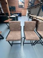 Beklede krukken – set van 4 – staal – lichtbruin, Ophalen, Zo goed als nieuw, 60 tot 90 cm