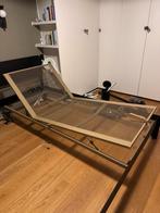 2x Auping spiraalbodem 90x210 - verstelbaar (zonder bed), Ophalen, Gebruikt, 90 cm, Eenpersoons