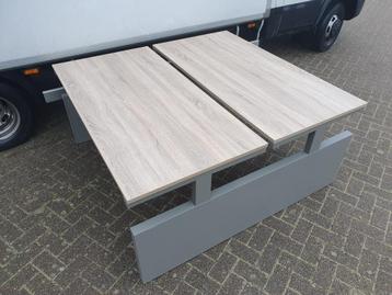 TDS duo slinger bureau / duo werkplek nieuw blad beschikbaar voor biedingen