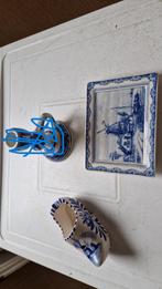 delfts blauw schaaltje en klomp, Antiek en Kunst, Ophalen of Verzenden