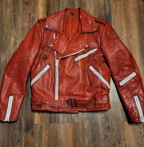 Mooie leren vintage motorjas Hein Gericke, Motoren, Kleding | Motorkleding, Jas | leer, Tweedehands, Ophalen of Verzenden
