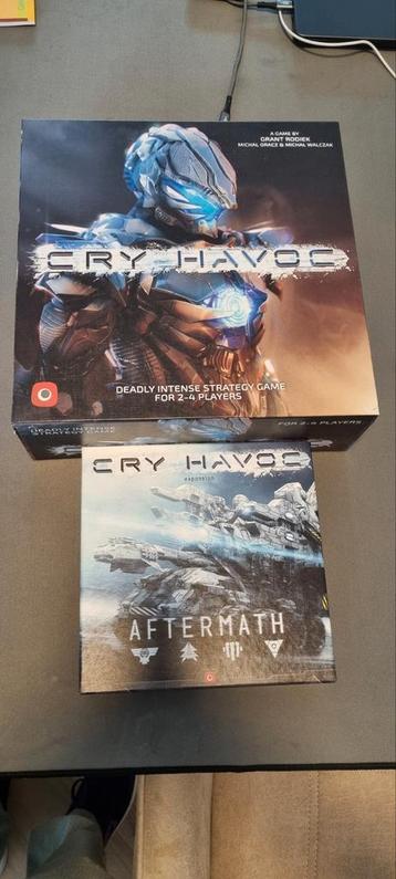 Cry Havoc + Aftermath Uitbreiding - Zo Goed Als Nieuw beschikbaar voor biedingen