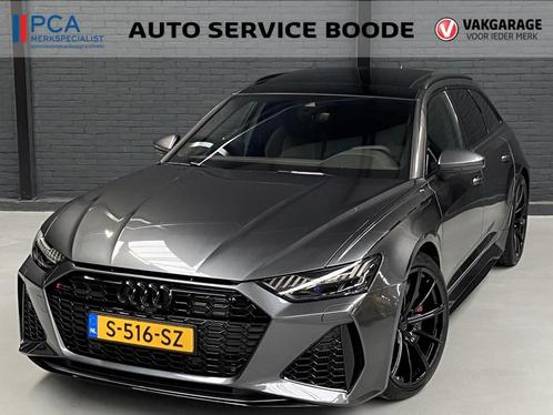 Audi RS 6 4.0 TFSI (700pk) Quattro - Dynamic Plus - keramisc, Auto's, Audi, Bedrijf, Te koop, RS6, 360° camera, 4x4, ABS, Airbags