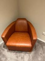 Calia Leren Fauteuil - Bruin, Huis en Inrichting, Ophalen, Gebruikt, Leer, 75 tot 100 cm